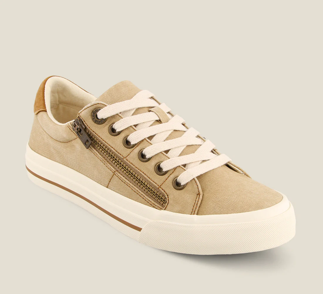 Taos Women’s Z Soul Sneakers-Tan/Golden