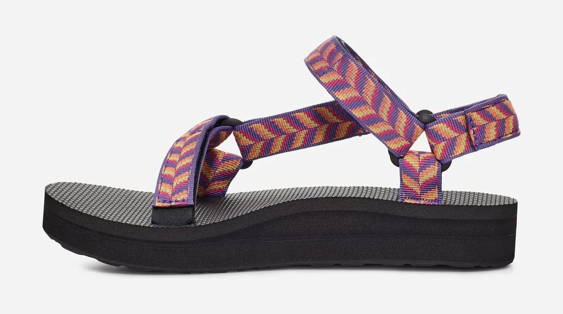 Teva Womens Midform Universal Sandal- Retro Geometric Imperial Palace