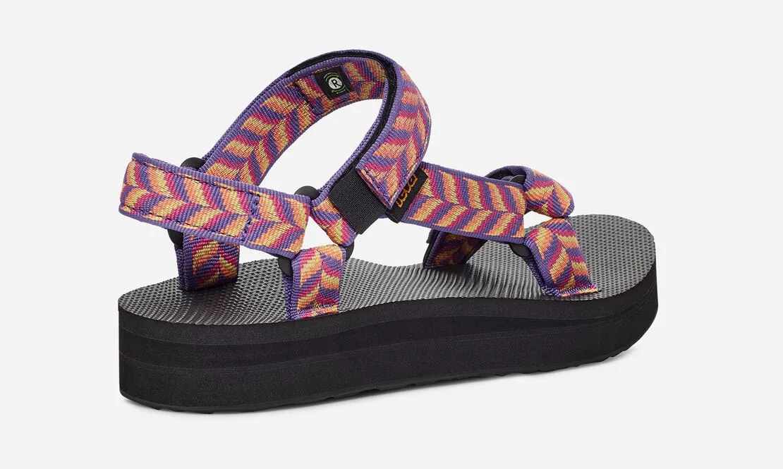 Teva Womens Midform Universal Sandal- Retro Geometric Imperial Palace