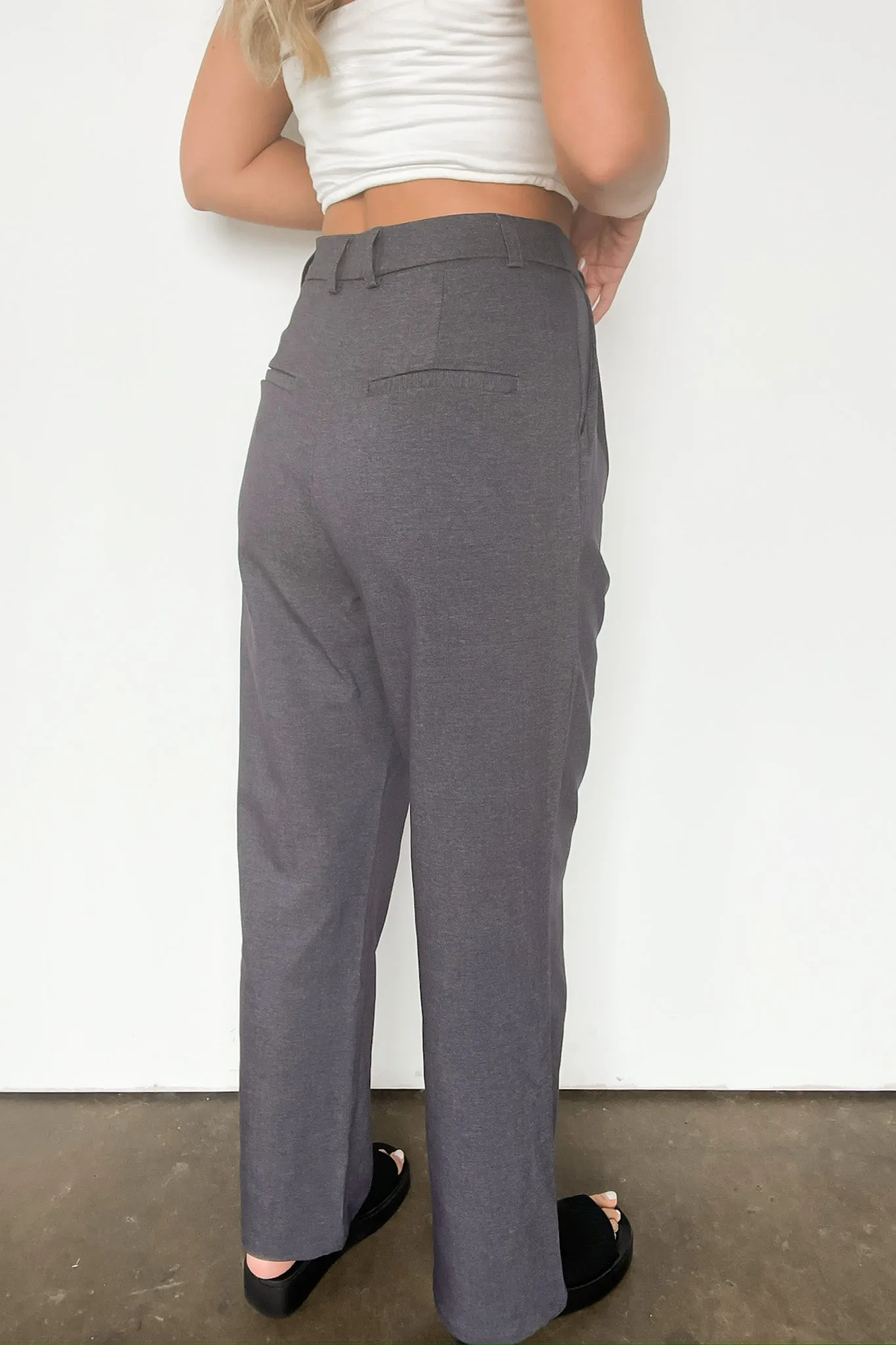 Trendsetting Poise High Rise Pleated Pants