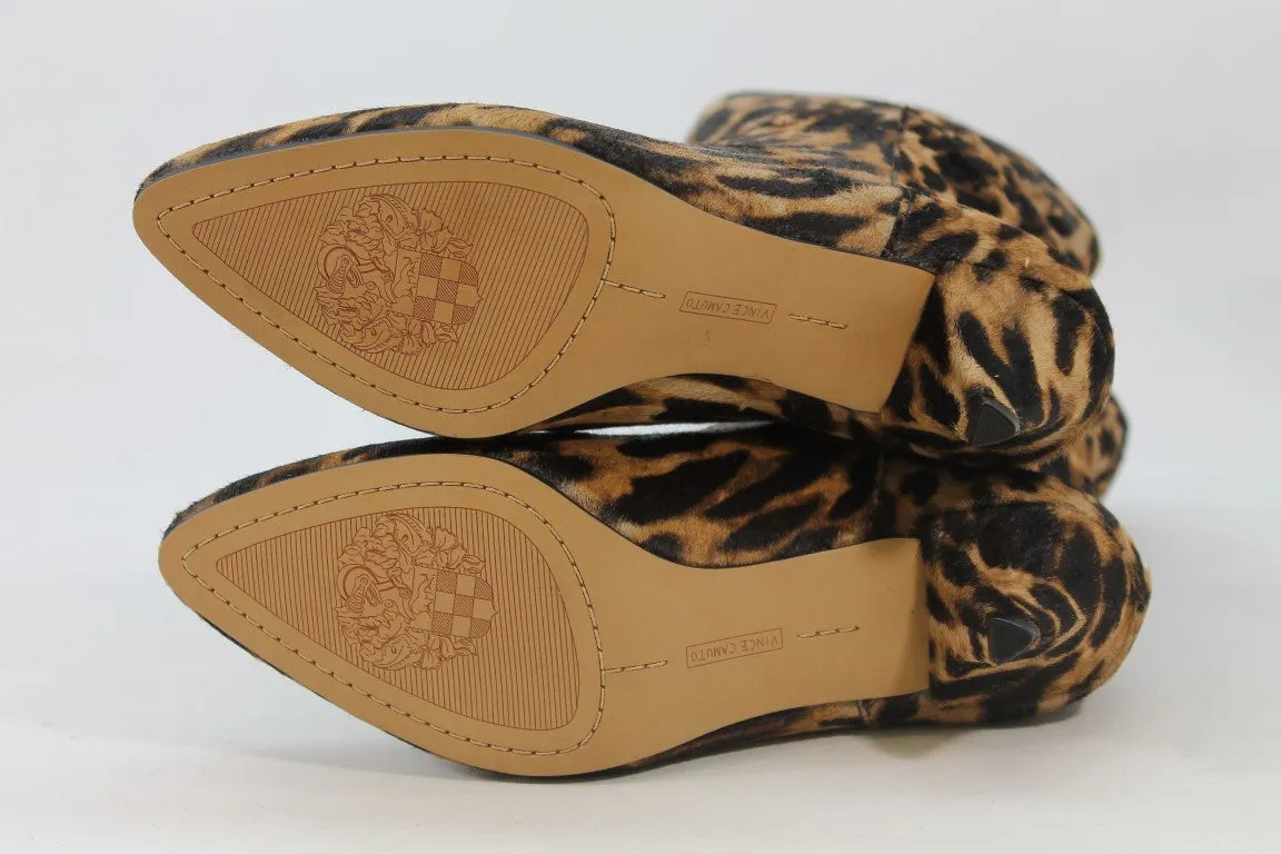 Vince Camuto Rastel 3 Women's Leopard Boots 5.5M(ZAP12875)