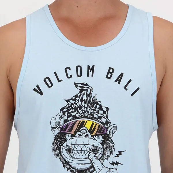 Volcom  |Unisex Street Style Plain Cotton Tanks