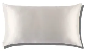 WHITE KING ZIPPERED PILLOWCASE