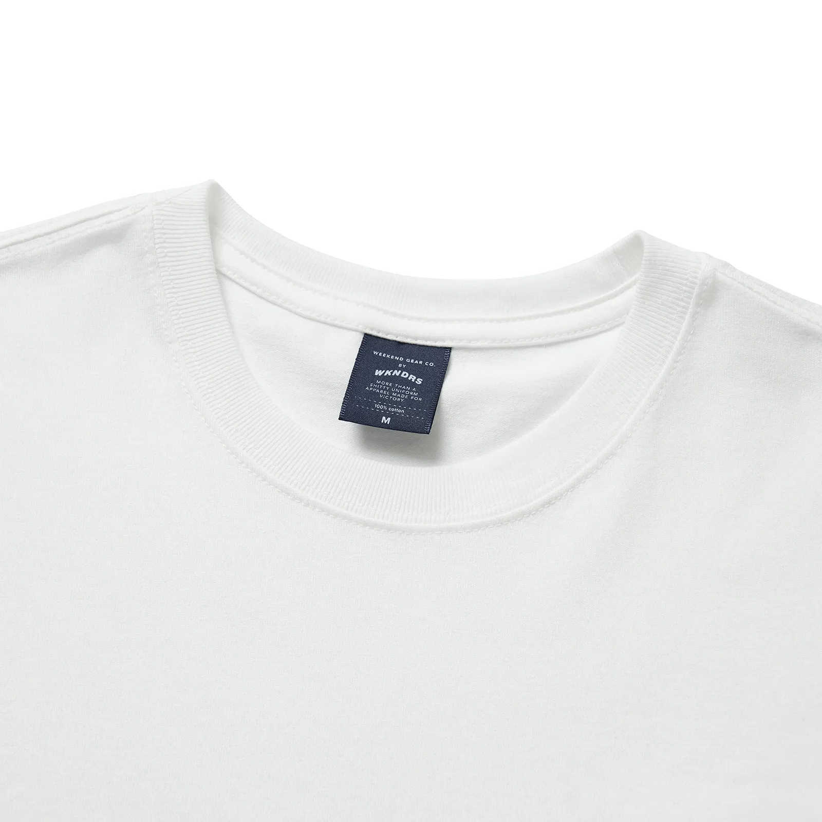 WKNDRS  |Crew Neck Unisex Street Style U-Neck Plain Short Sleeves