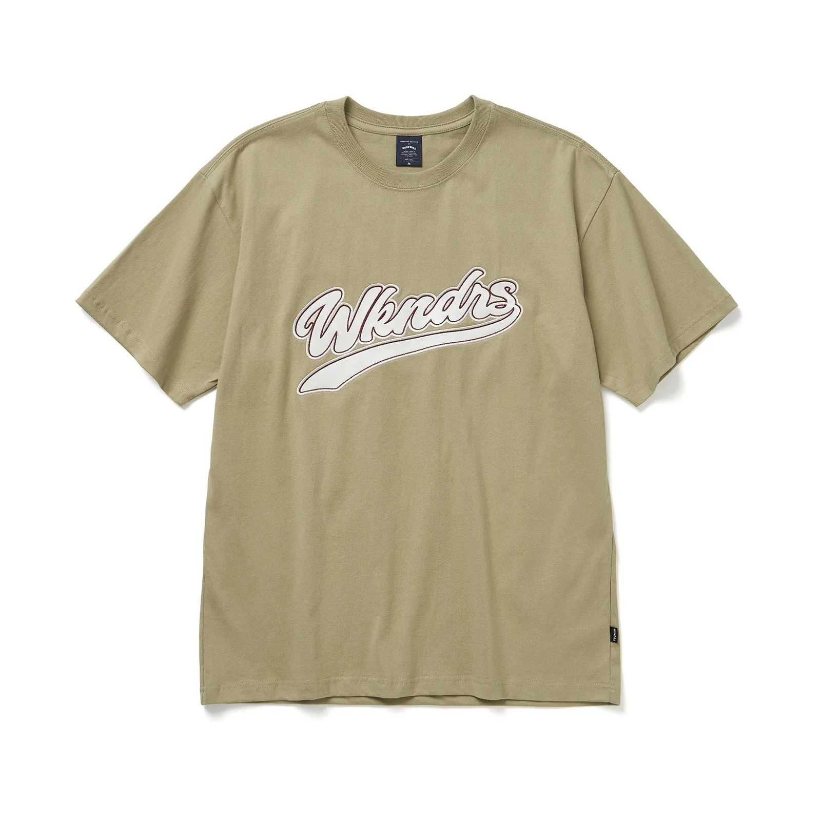 WKNDRS  |Crew Neck Unisex Street Style U-Neck Plain Short Sleeves