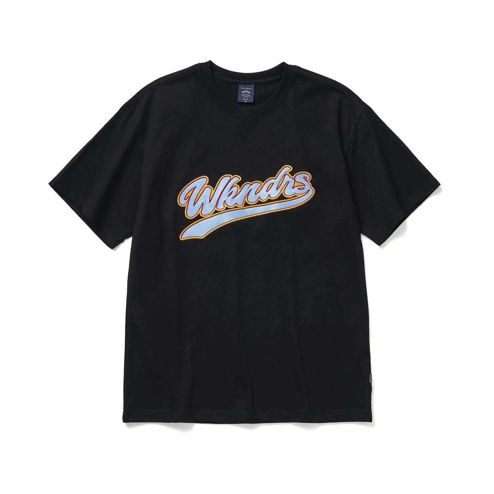 WKNDRS  |Crew Neck Unisex Street Style U-Neck Plain Short Sleeves